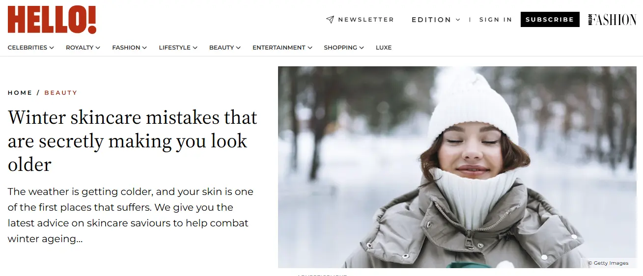 Winter skincare mistakes that are secretly making you look older fr news 161025 c