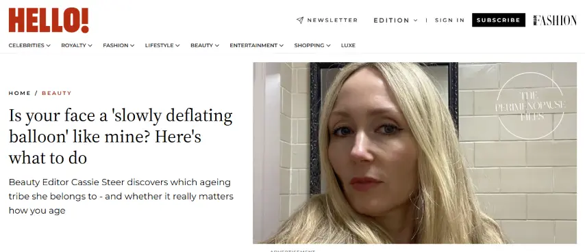 Is your face a 'slowly deflating balloon' like mine? Here's what to do fr oct hello post