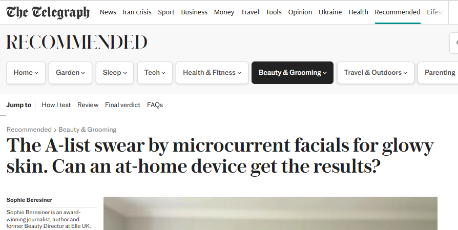 The A-list swear by microcurrent facials for glowy skin. Can an at-home device get the results?